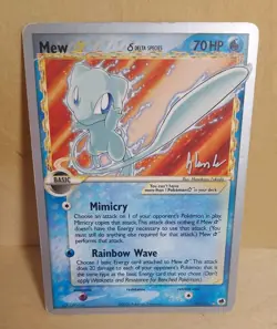 Gold Star Mew Dragon Frontiers Card 101/101 Series - Image 1