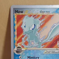 Gold Star Mew Dragon Frontiers Card 101/101 Series - Image 3
