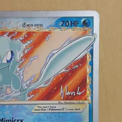 Gold Star Mew Dragon Frontiers Card 101/101 Series - Image 4