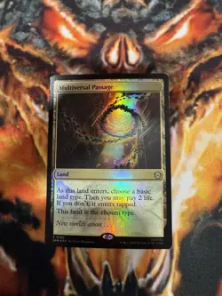 Multiversal Passage Foil #180 Spider-Man Collectible Card - Image 1