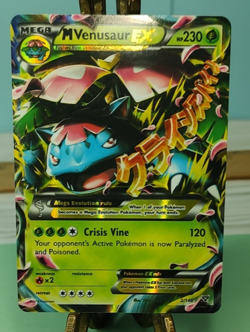 Pokemon M Venusaur EX Full Art Ultra Rare Mega Evolution Holo Card 2/146 TCG - Image 1