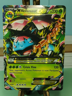 Pokemon M Venusaur EX Full Art Ultra Rare Mega Evolution Holo Card 2/146 TCG - Image 2