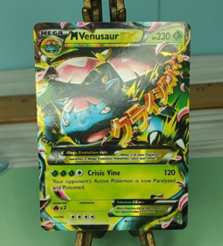 Pokemon M Venusaur EX Full Art Ultra Rare Mega Evolution Holo Card 2/146 TCG - Image 3