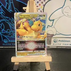 DRAGONITE VSTAR SWSH236 POKEMON CARD (SWORD AND SHIELD PROMO SET) HALF ART HOLO - Image 2