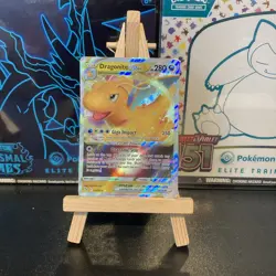 Pokemon TCG Dragonite VSTAR 050/078 Pokemon GO Holo Card Near Mint - Image 2