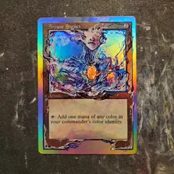 MTG Alter - foil Arcane Signet by RockyAlters - Image 1