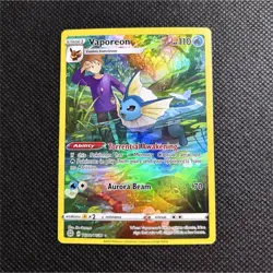 Pokemon Vaporeon TG02/TG30 Ultra Rare Full Art Holo Swsh09: Brilliant Stars | NM - Image 1