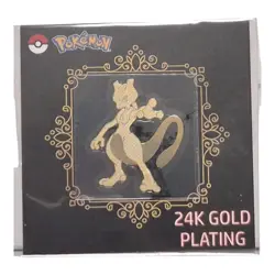 Pokemon 24K Gold Plated Sticker Tazos Full Set 50pcs - Including MEW & Mewtwo - Image 3