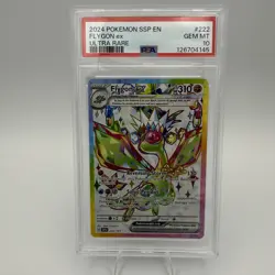 Pokemon Flygon EX 222/191 Full Art Ultra Rare Surging Sparks 2024 PSA 10 - Image 1