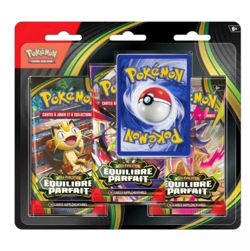 Pokemon 🇫🇷 Tripack Promo UUU ME03 Equilibre Parfait Mega-Evolution ME3 Preco - Image 1