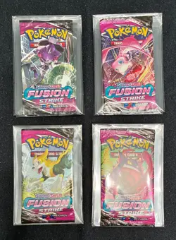 12x Pokemon Sword & Shield FUSION STRIKE Booster Packs 💎 Factory SEALED 💎 - Image 3