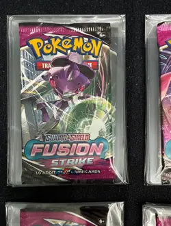 12x Pokemon Sword & Shield FUSION STRIKE Booster Packs 💎 Factory SEALED 💎 - Image 4
