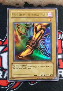Right Leg of the Forbidden One LOB-120 The Legend of Blue Eyes White Dragon... - Image 1
