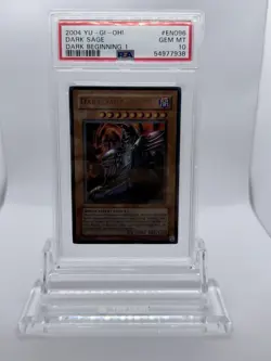 Yu-Gi-Oh! TCG Dark Sage Dark Beginning 1 DB1-EN096 Unlimited Ultra Rare PSA 10! - Image 1