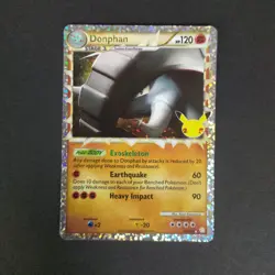 Pokemon Card TCG: Donphan 107/123 - Celebrations - Classic Collection - Image 1