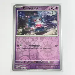 Misdreavus 087/193 Common Reverse Holo Card SV02: Paldea Evolved Pokemon TCG NM - Image 1