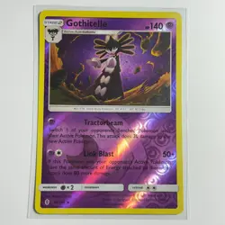Gothitelle 54/145 Rare Reverse Holo Card SM - Guardians Rising Pokemon TCG NM - Image 1