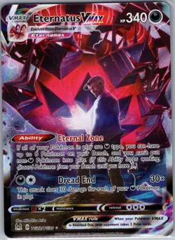 Eternatus VMAX TG22/TG30 SWSH11: Lost Origin Trainer Gallery - Pokemon Card - NM - Image 1