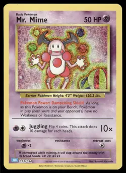 Pokemon Cards Mr. Mime 013/034 Trading Card Game Classic Collection Holo NM - Image 1