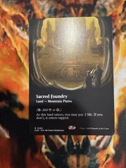 Sacred Foundry (Borderless) Edge of Eternities Regular - Image 1