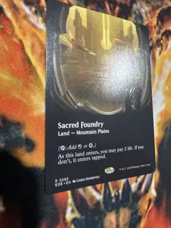 Sacred Foundry (Borderless) Edge of Eternities Regular - Image 3