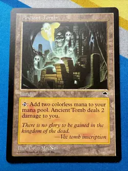 MTG 1997 Ancient Tomb, Tempest! - Image 1