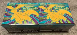 Lot of X2 Sealed Pokemon Mega Evolutions Ascended Heroes ETB Elite Trainer Boxes - Image 1