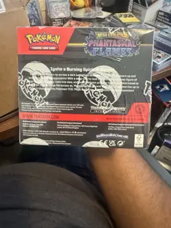 Pokemon TCG Mega Evolution Phantasmal Flames Booster Box Sealed - Image 3