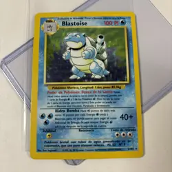 Blastoise 2/102 Base Set Holo Rare Spanish Unlimited Pokemon - Light Play - Image 1