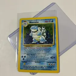 Blastoise 2/102 Base Set Holo Rare Spanish Unlimited Pokemon - Light Play - Image 2