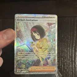 Pokemon Erika's Invitation 203/165 151 Special Illustration Rare - Image 1
