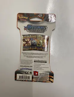Pokemon XY Steam Siege Sleeved Booster Pack New Factory Sealed - Image 2
