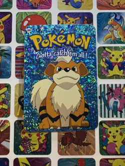 Pokemon 151 Vintage Pocket Monsters Vending HOLO Prism Sticker 2000 Nintendo - Image 1