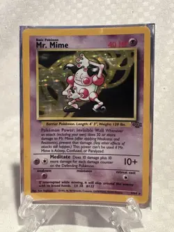 Pokemon Mr. Mime Jungle Holo Rare 6/64 Mint Condition - Image 1