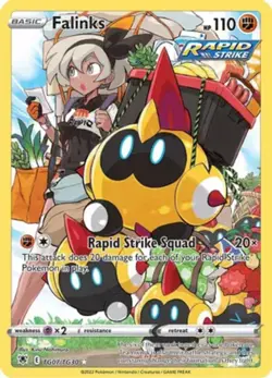 1x Falinks - TG07/TG30 - Trainer Gallery Rare NM-Mint Pokemon SWSH10 - Astral Ra - Image 1