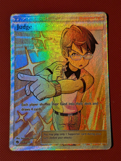 Pokemon - Judge - 209/214 Full Art - Lost Thunder - Image 1