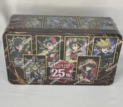 Yugioh 25th Anniversary Tin: Dueling Heroes |BRAND NEW SEALED Yu-Gi-Oh! TCG MP23 83717861126 - Image 1