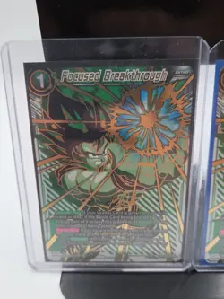 Dragon Ball Super Card Game 2× Focused Breakthrough BT8-065 SPR Foil - Image 2