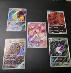 Pokemon Card Japanese AR Art Rare Lot of 5 Scizor Kingambit Armarouge NM - Image 1