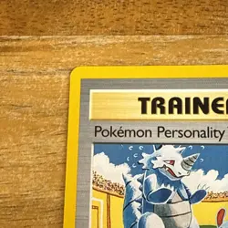 Pokemon Personality Test 102/105 REGULAR Pokemon Card WOTC Neo Destiny - LP - Image 2