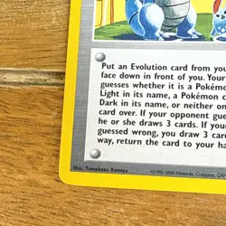 Pokemon Personality Test 102/105 REGULAR Pokemon Card WOTC Neo Destiny - LP - Image 5