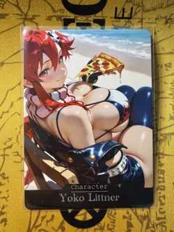 Yoko Littner ACG Goddess Story Waifu Anime Custom Card - Image 1