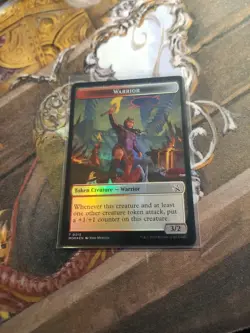 Kraken / Warrior Token Foil MTG MOM - Pack Fresh - - Image 2