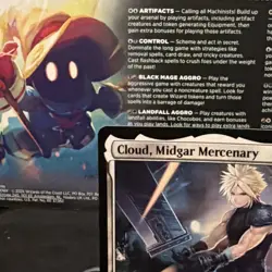 MTG Cloud, Midgar Mercenary | M 0010 | NM | Non-Holo | Final Fantasy | Magic! - Image 2