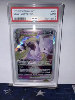 2022 Mewtwo VSTAR 031/078 Pokemon GO Holo - Image 1
