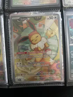 3no. Pokemon Prismatic Evolutions - Eve Promo sealed from Elite trainer box - Image 1