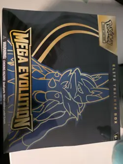 Pokemon Mega Evolution Elite Trainer Box Lucario ETB - Image 1