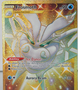 Frosmoth - Rebel Clash - POKEMON - 204/192 - NM - Secret Rare - Image 1