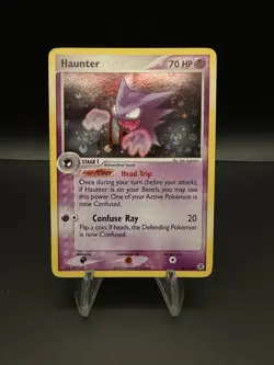 Haunter 34/112 FireRed & LeafGreen Reverse Holo Rare Pokemon TCG Nintendo LP - Image 1