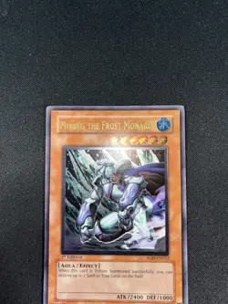 Yugioh Mobius The Frost Monarch SOD-EN022 Ultimate Rare 1st Edition NM Near Mint - Image 3